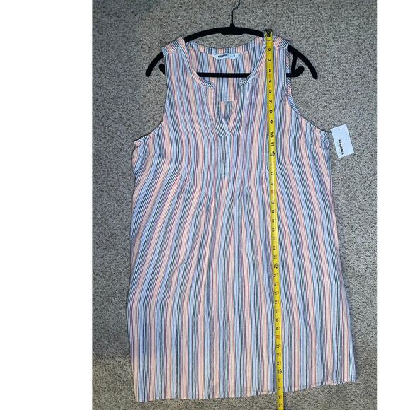 Sonoma - Multicolor Striped Tank Dress With Pockets - NWT - Picture 8 of 10